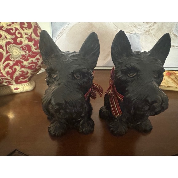 Two's Company Other - Pair Vintage Scottish Terrier Bookends